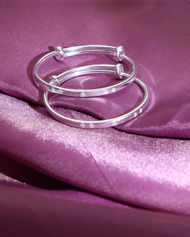 Om Aura Baby Kadli in 92.5 Silver