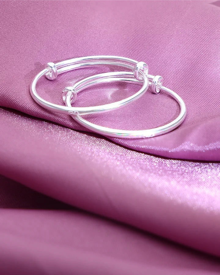 Divine Etch Silver Kadli  in 92.5 Silver