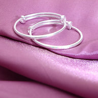 Divine Etch Silver Kadli  in 92.5 Silver