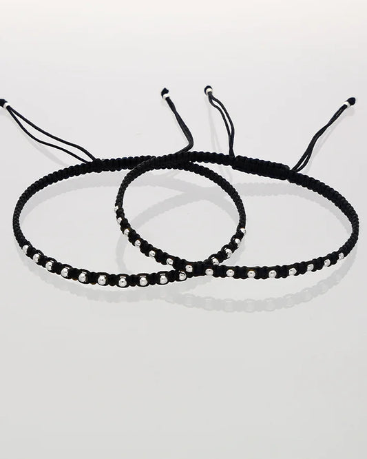 Eclipsa Dualball Payal in 92.5 Silver