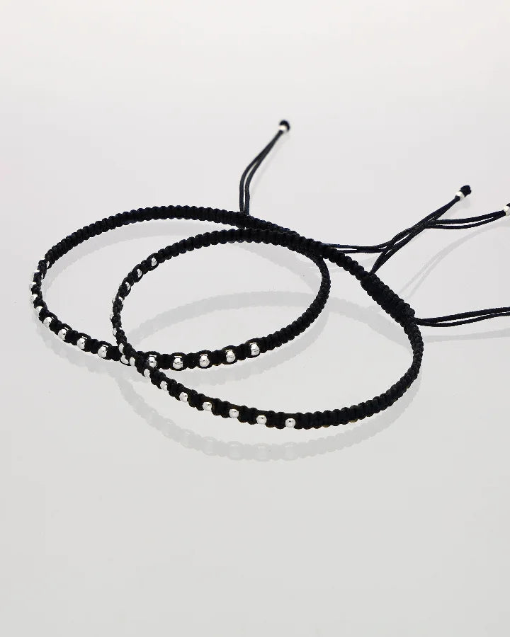 Eclipsa Dualball Payal in 92.5 Silver