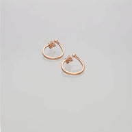 Circarose Dualset Toe Ring in 92.5 Silver