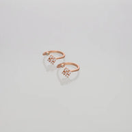 Circarose Dualset Toe Ring in 92.5 Silver