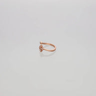 Circarose Dualset Toe Ring in 92.5 Silver