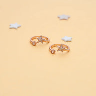 Celestia Star Toe Ring in 92.5 Silver