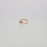 Aurelia Eye Glow Toe Ring in 92.5 Silver