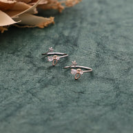 Flutura Grace Toe Ring in 92.5 Silver