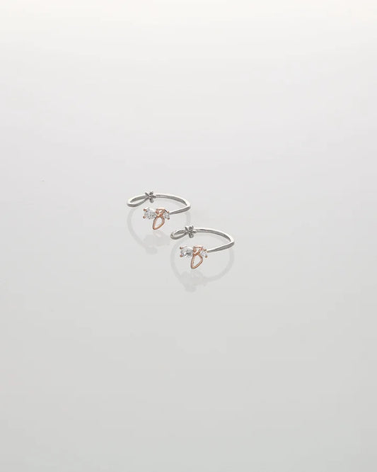 Flutura Grace Toe Ring in 92.5 Silver