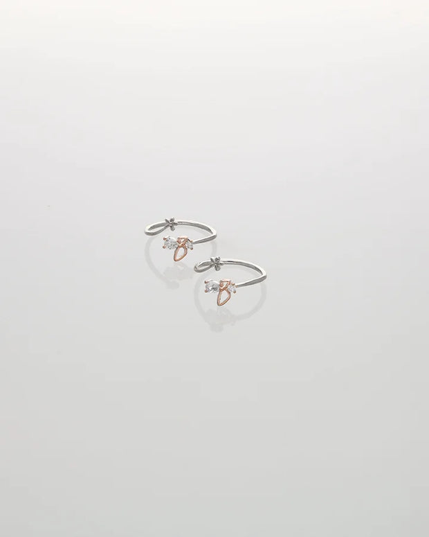 Flutura Grace Toe Ring in 92.5 Silver