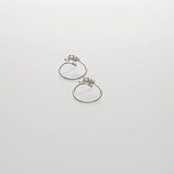 Amora Heart link Toe Ring in 92.5 Silver
