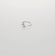 Serapha Winglit Toe Ring in 92.5 Silver