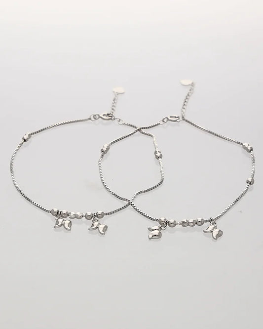 Mariposa Drift Payal in 92.5 Silver