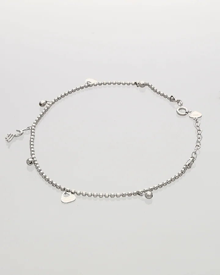 Cordia Heartfall Payal in 92.5 Silver