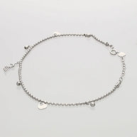 Cordia Heartfall Payal in 92.5 Silver