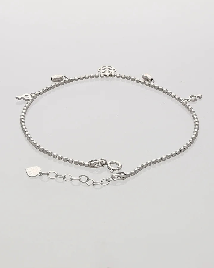 Keyra Charm Symphony Payal in 92.5 silver