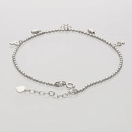 Keyra Charm Symphony Payal in 92.5 silver