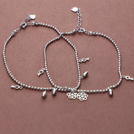 Keyra Charm Symphony Payal in 92.5 silver