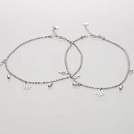 Keyra Charm Symphony Payal in 92.5 silver