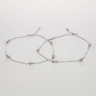 Floria Bloom Payal in 92.5 silver