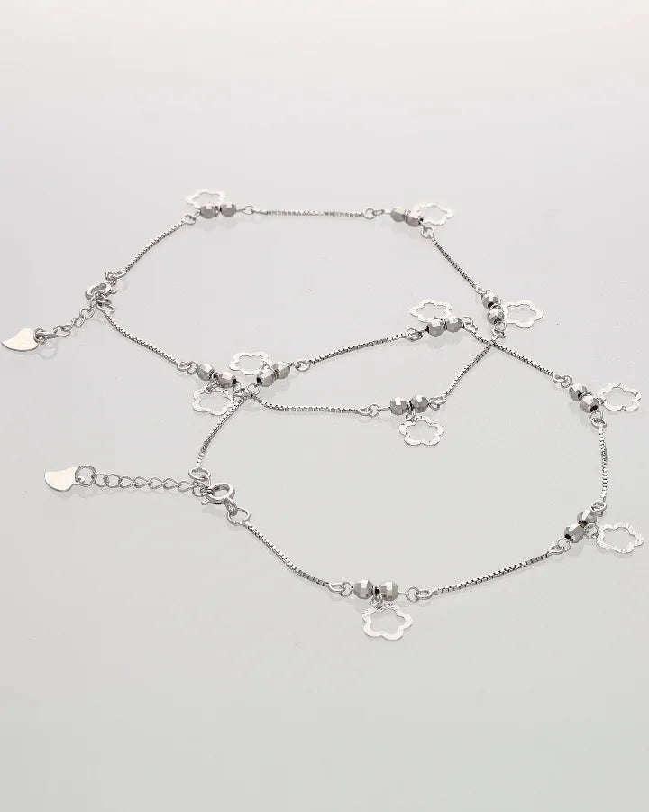 Floria Bloom Payal in 92.5 silver