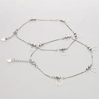 Floria Bloom Payal in 92.5 silver