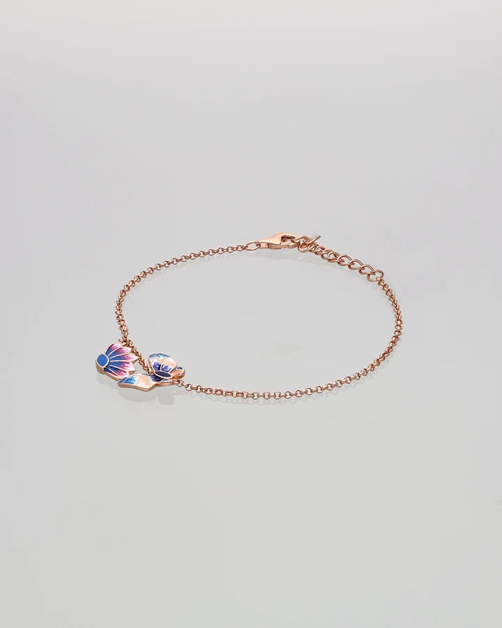 Roselle Butterfly Grace Bracelet in 92.5 Silver