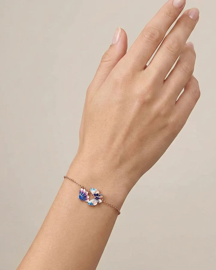 Butterfly Bracelet in 92.5 Silver
