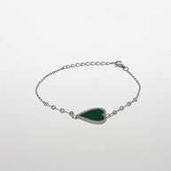 Verdure Heartshine Silver Bracelet in 92.5 Silver
