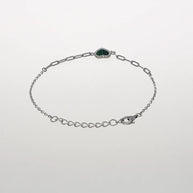 Heartbloom Verdure Link Bracelet in 92.5 Silver