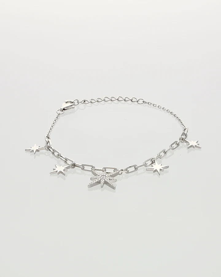 Starling Frost Link Bracelet in 92.5 Silver