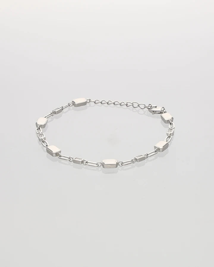 RectaStone Bracelet in 92.5 Silver