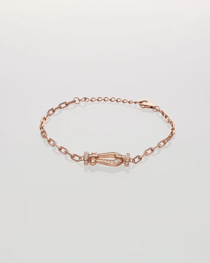 Rosavera Spark Link Bracelet in 92.5 Silver
