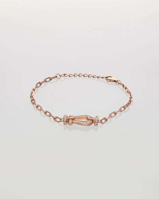 Rosavera Spark Link Bracelet in 92.5 Silver