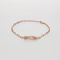 Rosavera Spark Link Bracelet in 92.5 Silver