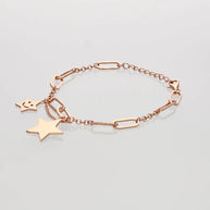 Rosavera Star Charm Bracelet in 92.5 Silver