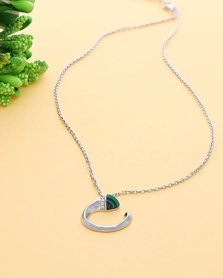 Myra Crescent Whisper Chain in 92.5 Silver