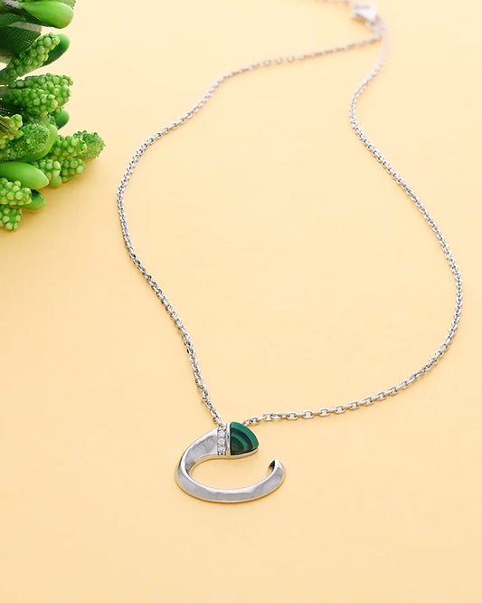 Myra Crescent Whisper Chain in 92.5 Silver