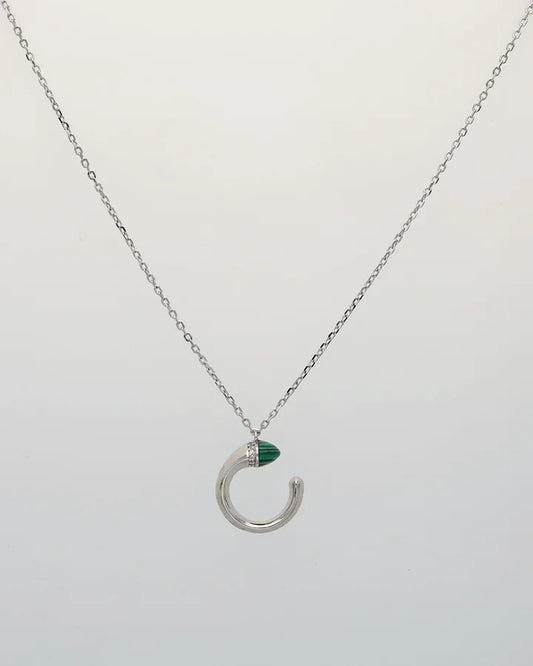 Myra Crescent Whisper Chain in 92.5 Silver