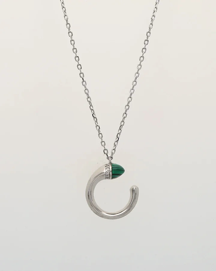 Myra Crescent Whisper Chain in 92.5 Silver