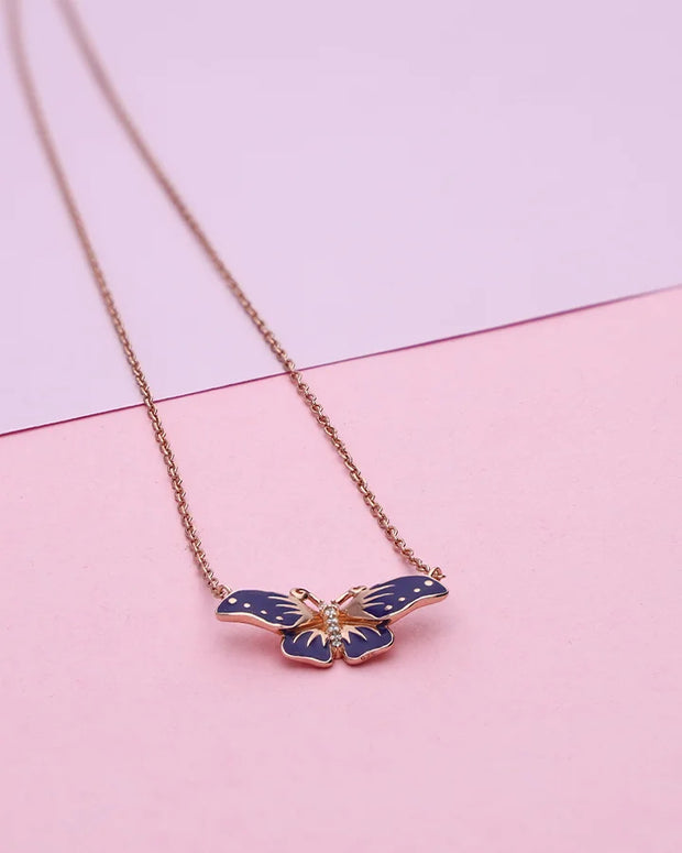 Aurelia Flutter Glow Chain in 92.5 Silver