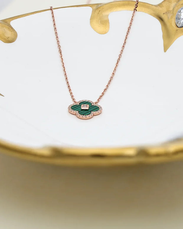 Cloveria Meadow Bloom Chain  in 92.5 Silver