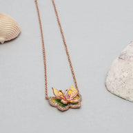 Solara Lemon Flutter Chain in 92.5 Silver