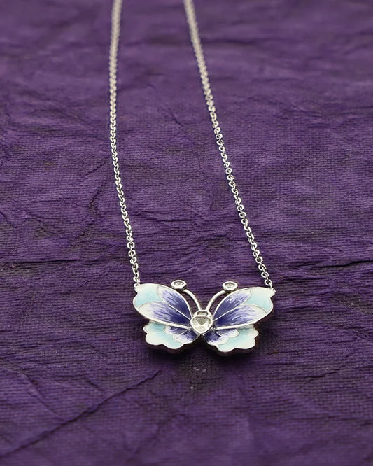 Luniva Aurora Wing Chain in 92.5 Silver