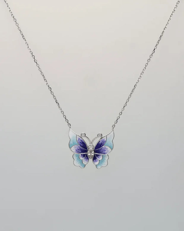 Luniva Aurora Wing Chain in 92.5 Silver