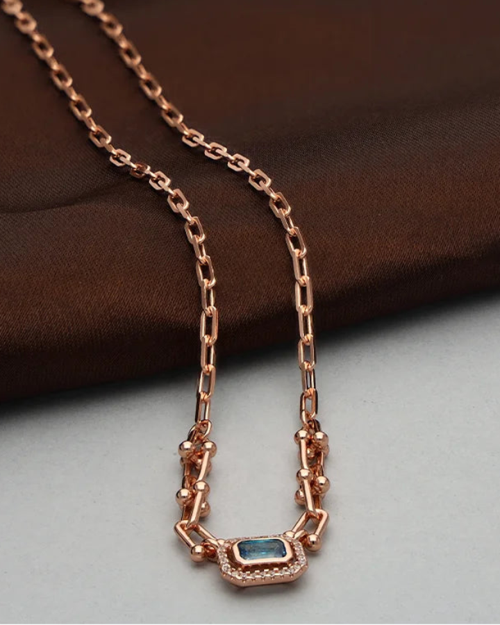 Cerulea Chain in 92.5 Silver