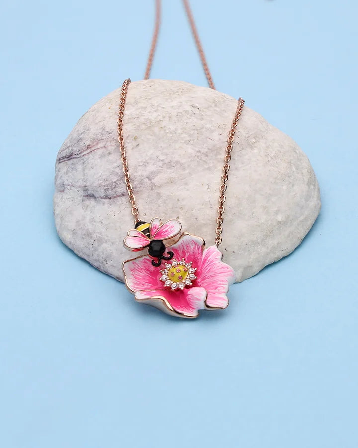 Florin Honey petal Chain in 92.5 Silver