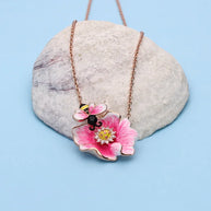 Florin Honey petal Chain in 92.5 Silver