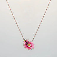 Florin Honey petal Chain in 92.5 Silver
