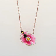 Florin Honey petal Chain in 92.5 Silver