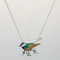 Aviora Multihue Bird Chain in 92.5 Silver